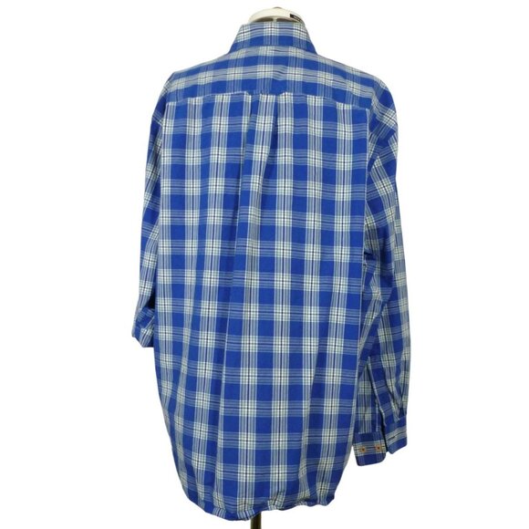 Orvis Heritage Wash Plaid Shirt Men’s Size Large Cotton Button Down Casual - Picture 3 of 14